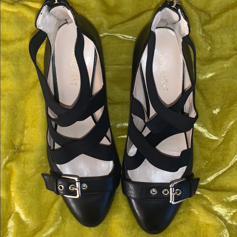 Nine West Black Heels